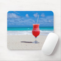 Eté Framboise Rouge Margarita Sur La Plage Tropica