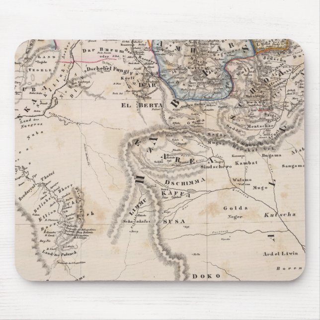 Tapis De Souris Éthiopie, Somalie, Afrique (Devant)