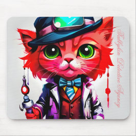 Tapis De Souris "Étincelles" de l'agence de surveillance Tabbykin