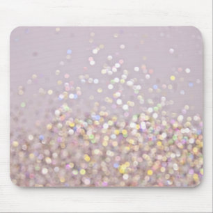 Tapis De Souris Étincelles en pastel molles de Bokeh