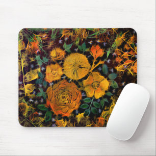 Tapis De Souris Étincelles florales