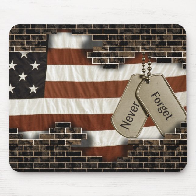 Tapis De Souris Étiquettes de héros (Devant)