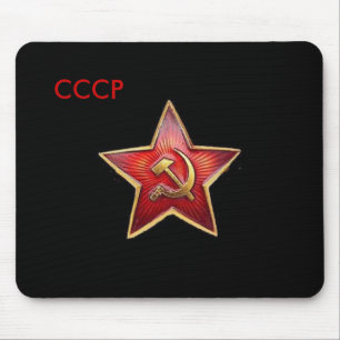 Tapis De Souris Étoile rouge Mousepad de CCCP