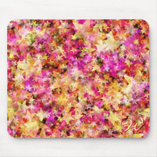 Tapis De Souris Étoiles 1 Mousepad (Devant)