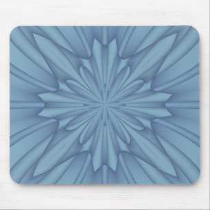 Tapis De Souris Étoiles Douces Bleues de Noël