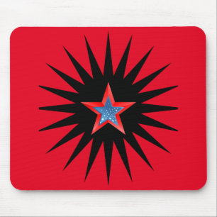 Tapis De Souris Étoiles mousepad. pavé souris