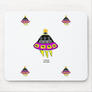 Tapis de souris étranger d'abduction