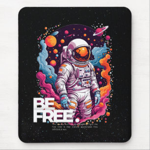 Tapis De Souris ÊTRE GRATUIT Conception des astronautes