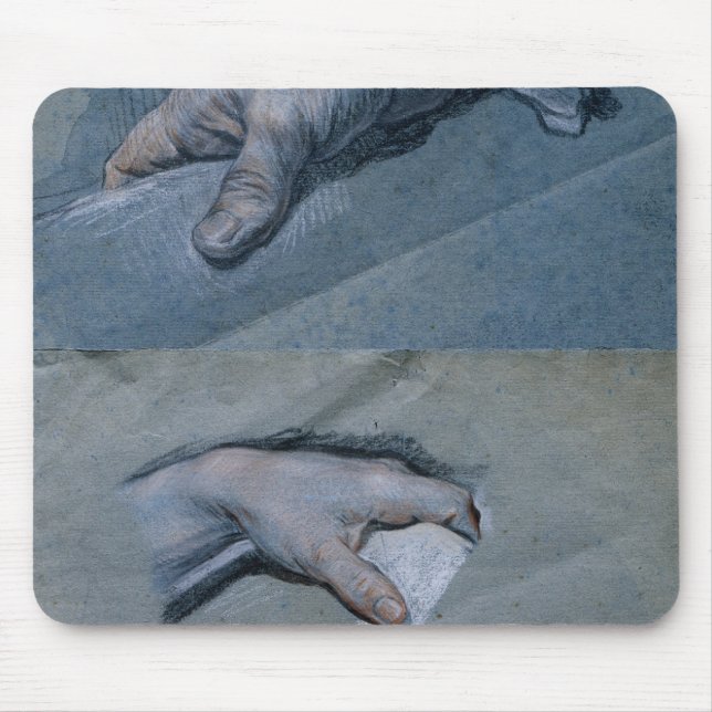Tapis De Souris Étude des mains d'un homme (Devant)