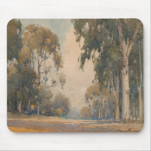 Tapis De Souris Eucalyptus (1922) - Délicat Aquarelle Botanique
