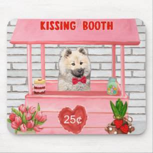 Tapis De Souris Eurasier Chien Valentine's Day Kissing Booth