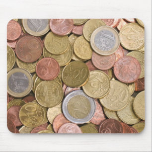 Tapis De Souris Euro Cents Argent
