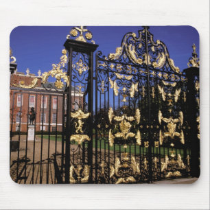 Tapis De Souris Europe, Angleterre, Londres. Porte dorée à l'extér
