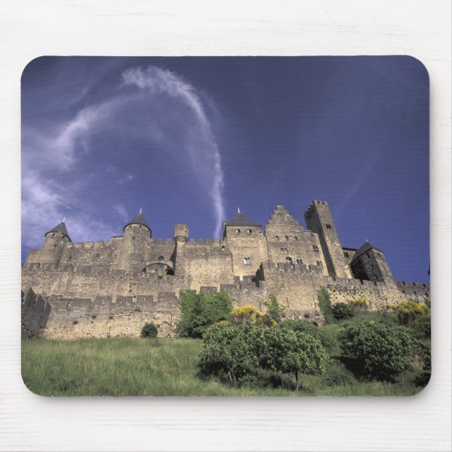 Tapis De Souris Europe, France, Languedoc; Aude; Carcassonne, (Devant)