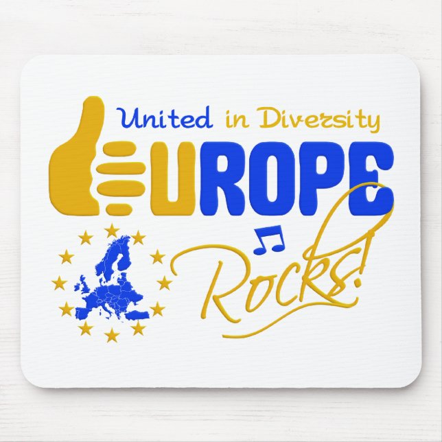 Tapis De Souris Europe Rocks ! mousepad (Devant)
