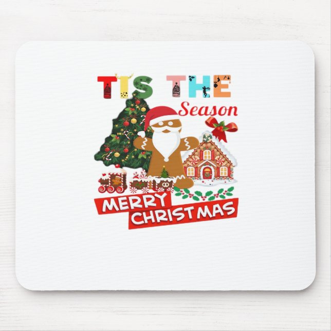 Tapis De Souris Everyone Loves A At Christmas Christmas Santas Com (Devant)