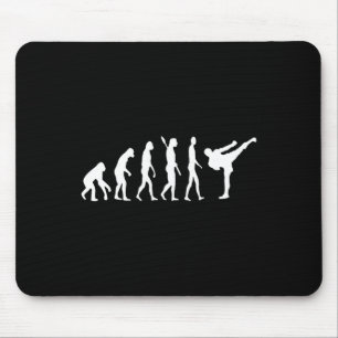 Tapis De Souris Évolution de kickboxing Karaté Arti Taekwondo Judo
