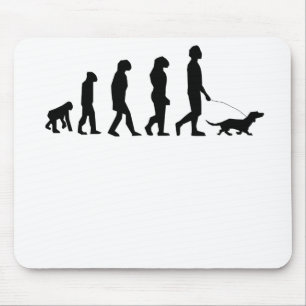 Tapis De Souris Évolution de marche de chien