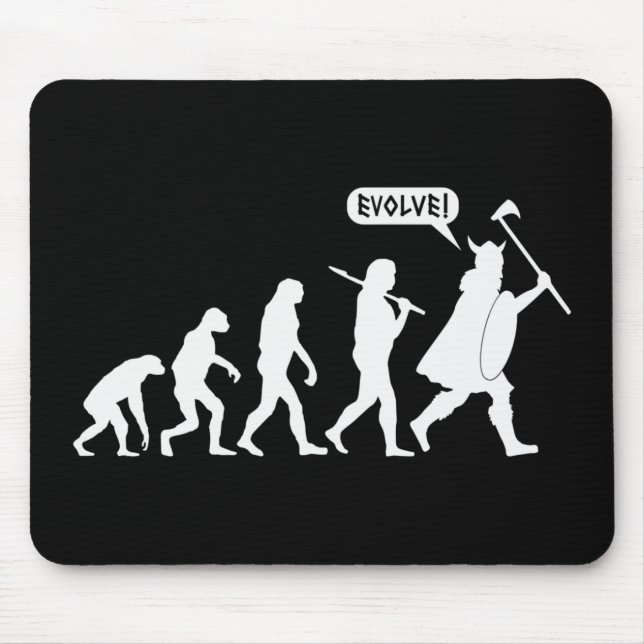 Tapis De Souris Évolution de Viking (Devant)