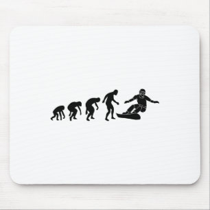 Tapis De Souris Evolution du snowboard - Amateurs de snowboard Win