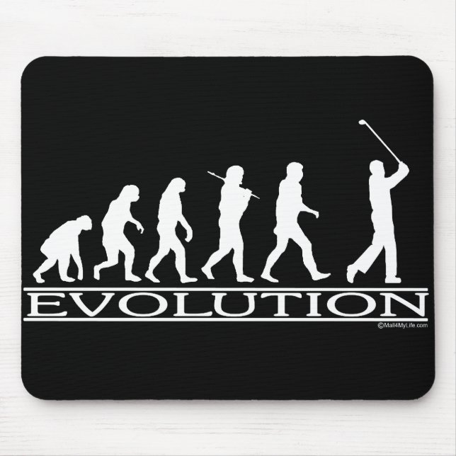 Tapis De Souris Évolution - homme - golf (Devant)