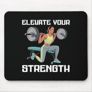 Tapis De Souris Exercice de squat bulgare musculation fitness trav