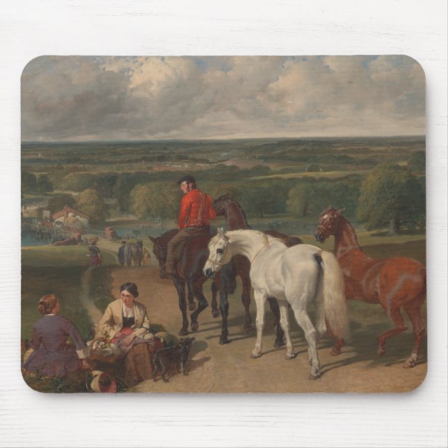 Tapis De Souris Exercice des chevaux royaux (art équin) (Devant)