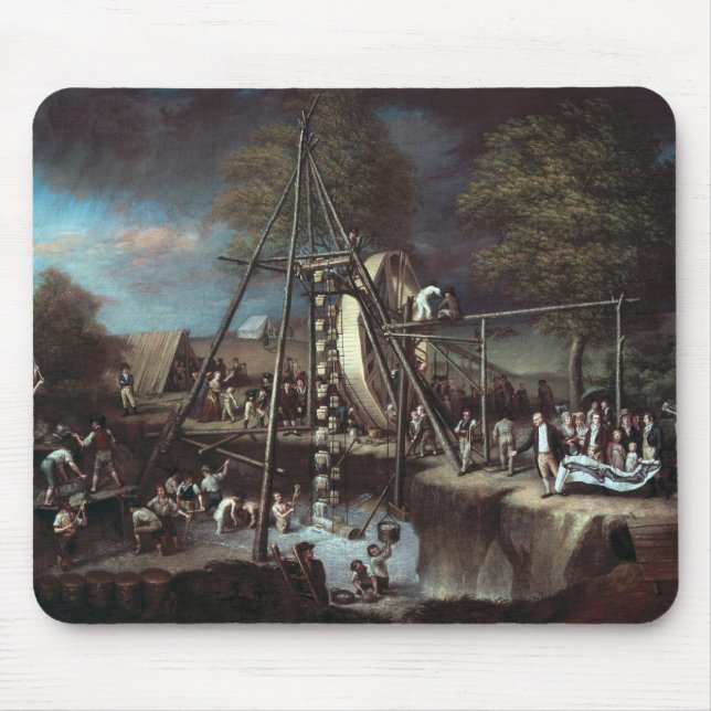 Tapis De Souris Exhumation du mastodonte, 1806 (Devant)