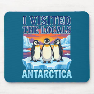 Tapis De Souris Expédition Souvenir de Voyage en Antarctique Manch