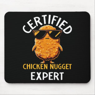 Tapis De Souris Expert certifié en nugget de poulet