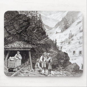 Tapis De Souris Exploitation d'or et d'argent