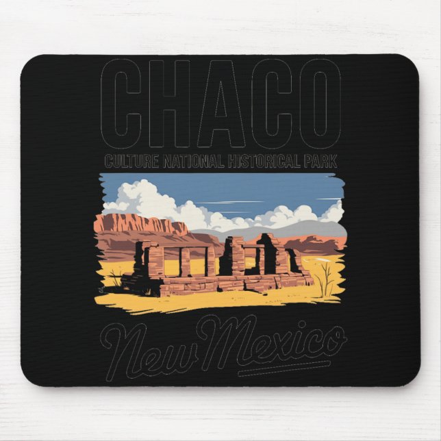 Tapis De Souris Explore Chaco Culture National Park New Mexico  (Devant)