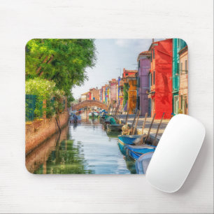 Tapis De Souris Explorez le charme vibrant de Burano