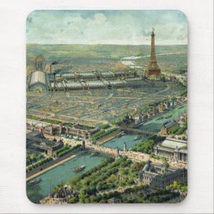 Tapis De Souris Expo du monde Paris 1900 France