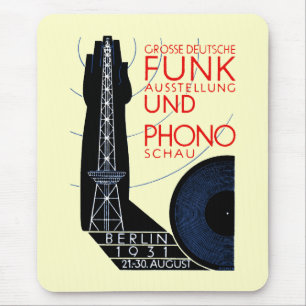 Tapis De Souris Exposition allemande de radio et de musique 1931