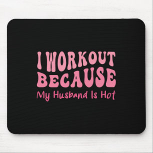 Tapis De Souris Extraction amusante Gymnase Citation Cool Femme Fi