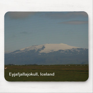 Tapis De Souris Eyjafjallajokull Islande Mousepad