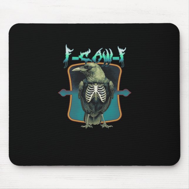 Tapis De Souris F-Caw-F Minimal Design (Devant)