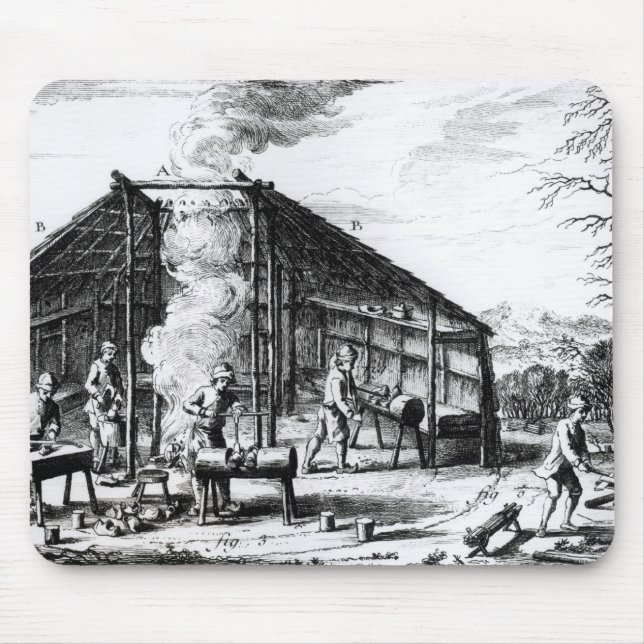 Tapis De Souris Fabrication d'entrave (Devant)