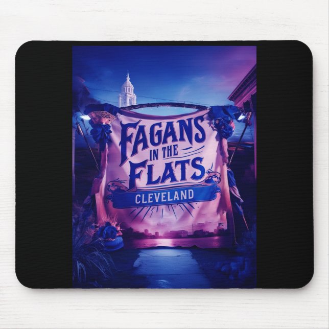 Tapis De Souris Fagans In The Flats Cleveland, Ohio (Devant)