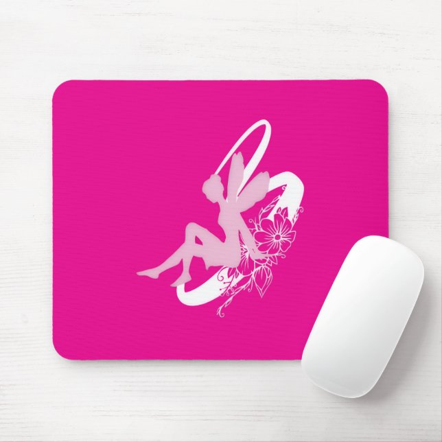 Tapis De Souris Fairy Flower Mousepad (Avec souris)