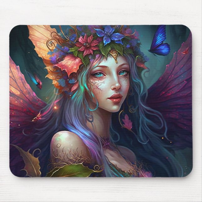 Tapis De Souris Fairy Girl'Imaginaire Art Pad (Devant)