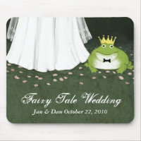 Fairy Tale Mariage mariée et grenouille Prince