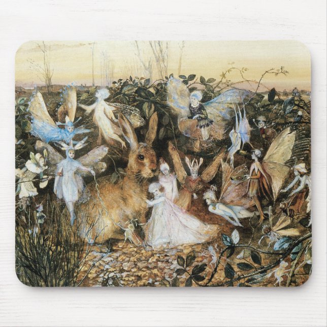 Tapis De Souris Fairy Twilight de John Anster Fitzgerald (Devant)