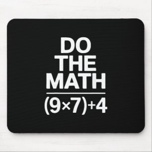 Tapis De Souris Fais Le Calcul 67 Mème Drôle Humour Sarcastique 