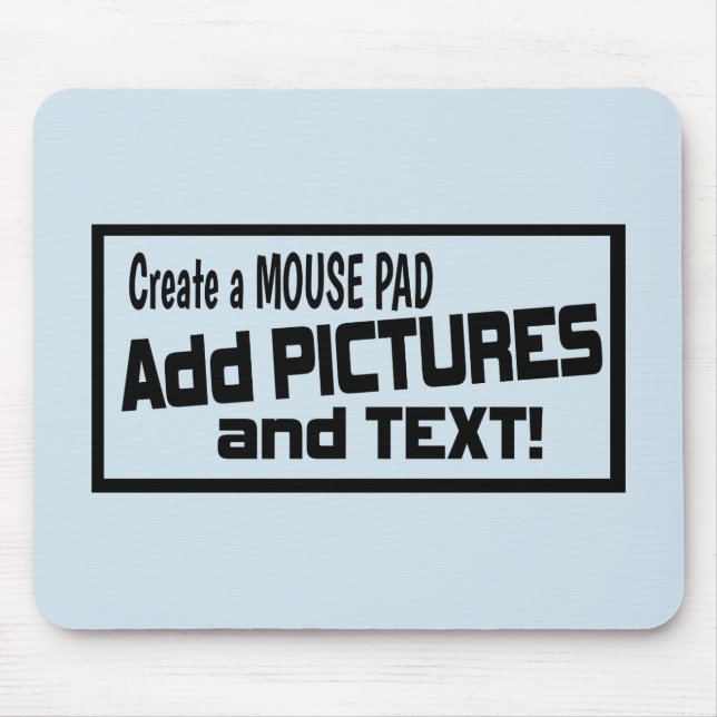 TAPIS DE SOURIS fait sur commande de photo - (Devant)