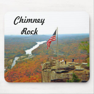 Tapis De Souris Faites une randonnée jusqu'à Chimney Rock