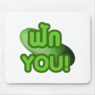 Tapis De Souris FAK YOU ! ... Courge verte (Melon d'hiver)