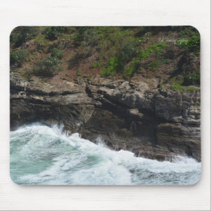 Tapis De Souris Falaises à Kilauea Kauai (photographie par moi)