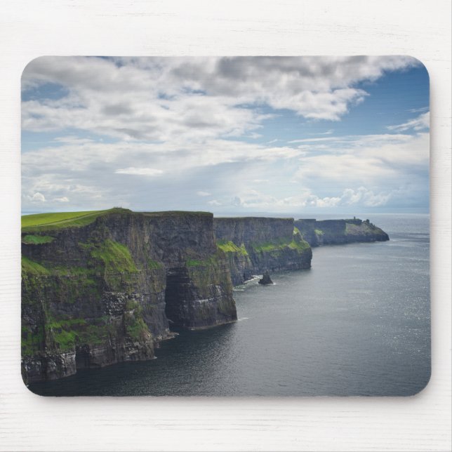 Tapis De Souris Falaises de Moher dans le mousepad de l'Irlande (Devant)
